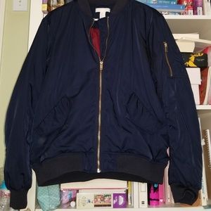 H&M navy bomber